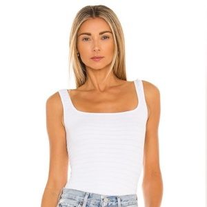 NWT - Free People - Square One Seamless Cami - White - XS/S